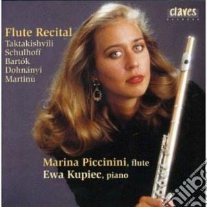 Flute Recital: Taktakishvili, Schulhoff, bartok, Dohnanyi, Martinu cd musicale