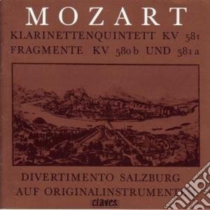 Wolfgang Amadeus Mozart - Quintetto X Clar E Archi K 581, Frammenti K 580b E K 581a (esecuzioni Con Corno cd musicale di Wolfgang Amadeus Mozart