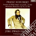 Franz Schubert - Sonata X Pf D 960, Moments Musicaux D 780 cd
