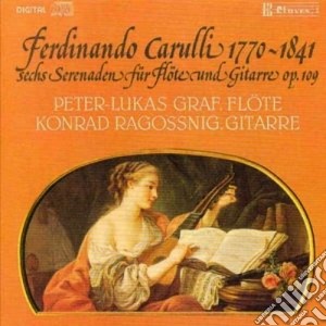 Carulli Ferdinando - Serenate X Fl E Chit Op.109 cd musicale