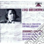 Boccherini Luigi - Sinfonia N.11, Concerto X Vlc G 80, G 482, Serenata G 501 cd