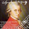 Wolfgang Amadeus Mozart - Concerti X Vl (integrale), Rondo' K 269e K 373, Adagio K 261 (2 Cd) cd