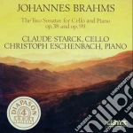 Johannes Brahms - Sonata X Vlc Op.38, Op.99 cd