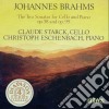 Johannes Brahms - Sonata X Vlc Op.38, Op.99 cd