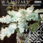 Wolfgang Amadeus Mozart - Divertimento K 251, K 334, Marcia K 445 cd