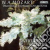 Wolfgang Amadeus Mozart - Divertimento K 251, K 334, Marcia K 445 cd