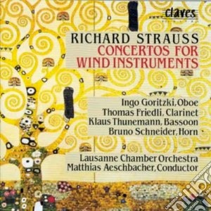 Richard Strauss - Concerto X Oboe, Concerto X Corno N.2, Concerto X Clar E Fag cd musicale di Richard Strauss
