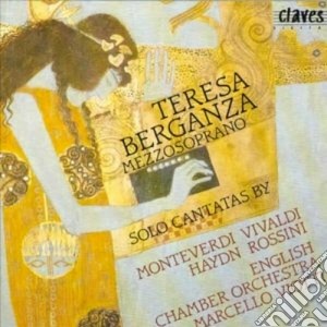 Teresa Berganza: Solo Cantatas By Monteverdi, Vivaldi, Haydn, Rossini cd musicale