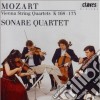 Wolfgang Amadeus Mozart - Quartetti X Archi N.8 > N.13 K 168 > K 163 - vienna String Quartet cd