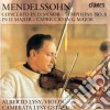 Felix Mendelssohn - Concerto X Vl (seconda Versione) , Symphony No.8 X Archi, Capriccio In Mi Min cd