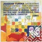 Joaquin Turina - Danzas Gitanas Op.55, Rapsodia Sinfonica X Pf E Orchestra, Tema Y Variaciones Ox cd