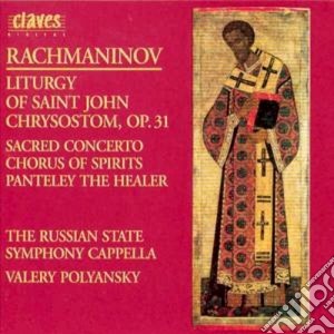 Liturgia Di San Giovanni Crisostomo, Con cd musicale di Sergei Rachmaninov