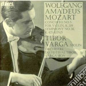 Wolfgang Amadeus Mozart - Concerto X Vl N.5 K 219, Symphony No.36 K 425 linz cd musicale di Wolfgang Amadeus Mozart