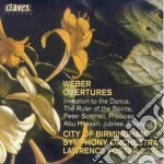 Carl Maria Von Weber - Ouvertures: Invito Alla Danza, Der Beherrscher Der Geister, Preciosa, Peter Schm cd