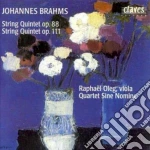 Johannes Brahms - Quintetto X Archi N.1 Op.88, N.2 Op.111 cd