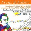 Franz Schubert - Symphony No.3 D 200, Ouverture D 470, D 556, Ouvertures Nello Stile Italiano D 59 cd