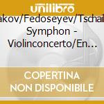 Tretyakov/Fedoseyev/Tschaikovsky Symphon - Violinconcerto/En Saga/Karelia cd
