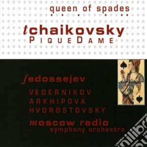 Pyotr Ilyich Tchaikovsky - Pique Dame (3 Cd) cd musicale di Tchaikovsky,Peter/Arkhipova/Hvorostovsky