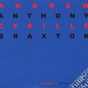 Anthony Braxton / Anthony Cyrille - Palindrome 2002 Vol. 1 cd musicale di BRAXTON A./CYRILL A.