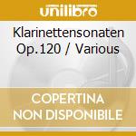 Klarinettensonaten Op.120 / Various cd