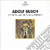 Adolf Busch - Klarinettesonate, Lieder, Saxophonquintett cd
