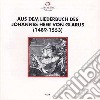 Johannes Heer Von Glarus - Aus Dem Liederbuch Des Johannes Heer Von cd