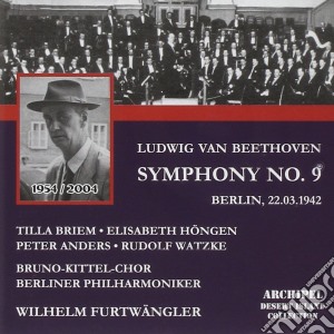 Ludwig Van Beethoven - Symphony No.9 cd musicale di Beethoven