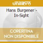 Hans Burgener - In-Sight cd