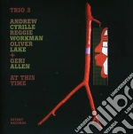 Trio 3 And Geri Alle - At This Time cd
