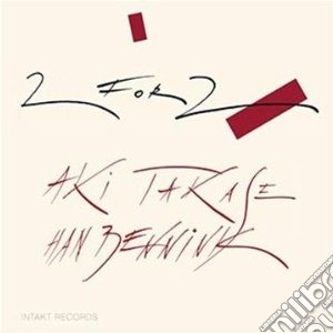 Aki Takase / Han Bennink - Two For Two cd musicale di Aki takase/han benni