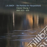 Johann Sebastian Bach - Six Partitas For Harpsichord (2 Cd) cd