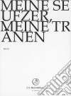 (Music Dvd) Johann Sebastian Bach  - Meine Seufzer, Meine Tronen cd