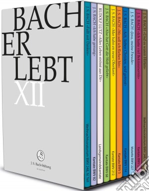 (Music Dvd) Johann Sebastian Bach - Erlebt XII (10 Dvd) cd musicale di J.S. Bach-Stiftung