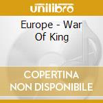 Europe - War Of King cd
