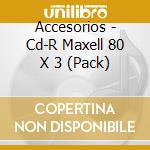 Accesorios - Cd-R Maxell 80 X 3 (Pack) cd