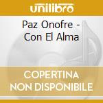 Paz Onofre - Con El Alma cd