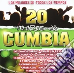 20 Temazos De Cumbia cd