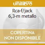 Rca-f/jack 6,3-m metallo cd musicale di Mono Adattatore