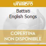 Battisti English Songs