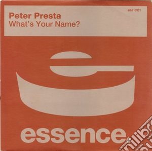 Peter Presta - What's Your Name? cd musicale di Peter Presta