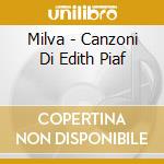 Milva - Canzoni Di Edith Piaf cd