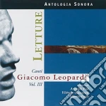 Giacomo Leopardi - Canti Vol.3 cd