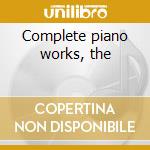 Complete piano works, the cd musicale di Stravinsky igor fedo