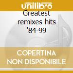 Greatest remixes hits '84-99 cd musicale di Miko mission - remix