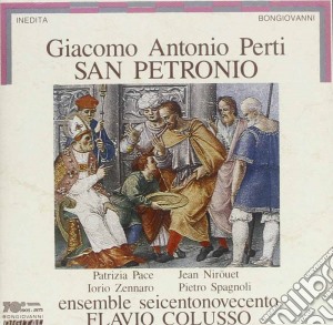 Giacomo Antonio Perti - San Petronio cd musicale di Perti