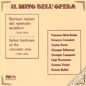 Baritoni Dell'Epoca Acustica cd musicale di Artisti Vari
