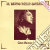 Gino Bechi: Il Mito Dell'Opera cd