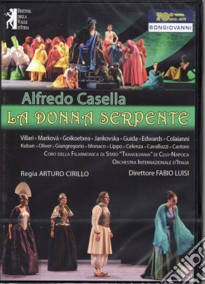 (Music Dvd) Alfredo Casella - La Donna Serpente cd musicale