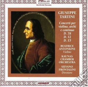 Giuseppe Tartini - Concerti Per Violino cd musicale di Tartini