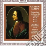 Giuseppe Tartini - Concerti Per Violino cd